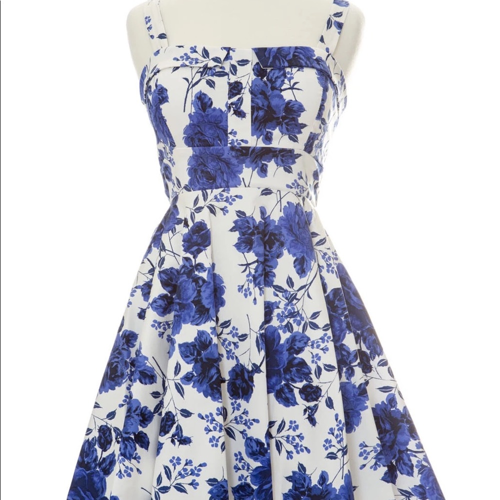 Varga Floral Pinup Dress